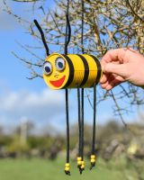 Scale image of recycled metal insect hotel