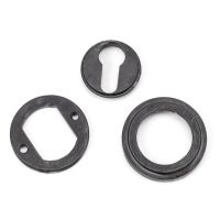 Beeswax Art Deco Circular Euro Escutcheon Parts Beeswax Art Deco Circular Euro Escutcheon Parts