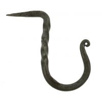 Blacksmith Style Cup Hook Finished in a Beeswax Finish