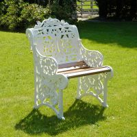 Cast Iron & Wood Belgravia Seat