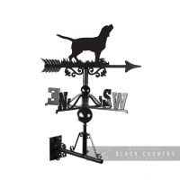 Beagle Weathervane Finished in Black 