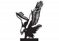 Eagle Topper on Weathervane Eagle Topper on Weathervane