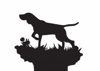 "German Shorthaired Pointer" Weathervane 