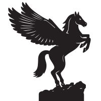 Pegasus Weathervane Top