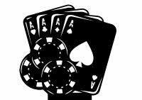 Poker Weathervane Topper