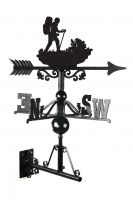 Hiking Weathervane in Full Hiking Weathervane in Full