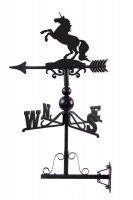 Weathervane with Unicorn Design in Full Weathervane with Unicorn Design in Full