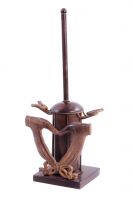 “Hocktyne” Free Standing Toilet Brush Holder