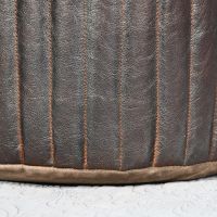 Close up of panel stitching 