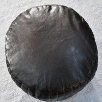 Birds eye view of pouffe 