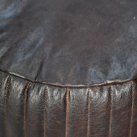 Close up of panelling and stitching 