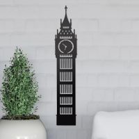 Big Ben Wall Art on the Wall Next to Plants Big Ben Wall Art on the Wall Next to Plants