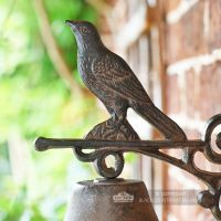 Bird Motif On Cast Iron Bell