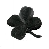 Four Leaf Clover Door Knocker In Black
