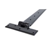 18" Black Round Ended Tee Hinges Knuckle
