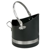 Black and Chrome Warwick Coal Bucket