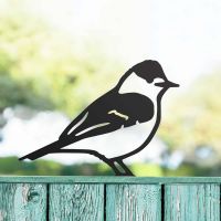 Black Blackcap Steel Fence Topper in Situ