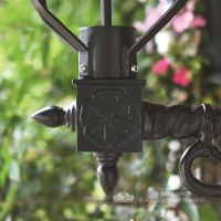 Black Cast Aluminium Wall Bracket