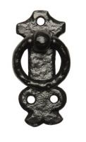 Black Cast Iron Cabinet Handle