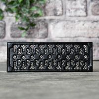 "Keyhole Pattern" Air Brick in Cast Iron 