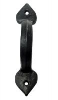 "Rookcliffe Court" 4" Black Cast Iron Pull Handle