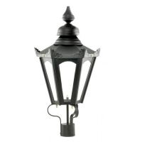 Concordia Hexagonal Lantern Finished in Black Concordia Hexagonal Lantern Finished in Black
