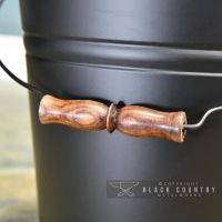 Close-up of the Wooden Handle