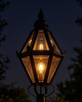 Black Craven Collection Lanterns Digital Illustration At Night