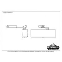 Door Closer Dimensions