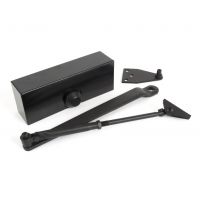 Door Closer Finished in Black