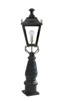 Black Dorchester Driveway Light 105cm