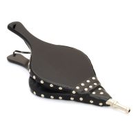 Black Fireplace Bellow with Leather Detailing Black Fireplace Bellow with Leather Detailing