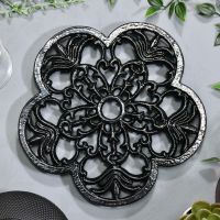 Trivet - Heavy Duty V1 Petal - Black