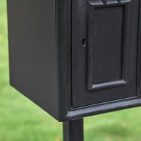 Close-Up of Handpainted Black Finish