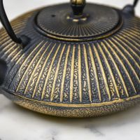 Close-Up of Brushed Gold Finish Close-Up of Brushed Gold Finish