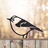 Black Goldcrest Steel Fence Topper in Situ
