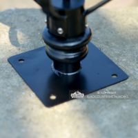 Close-up of Pillar Base Plate