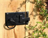 Black Heavy Duty Thumb Latch