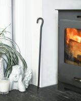 Black Hooked Fireside Poker In Situ Black Hooked Fireside Poker In Situ