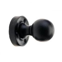 Black Iron Ball Mortice Knobs