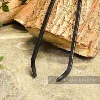 Close-up of the End of the Tongs Close-up of the End of the Tongs