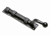 Black Iron Simplistic Door Bolt