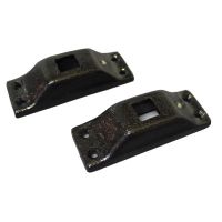 Single Bold Twist Stair Spindle - Rake and Landing Brackets 