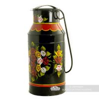 Large Narrow Boat Milk Churn Planter Finished in Black Large Narrow Boat Milk Churn Planter Finished in Black