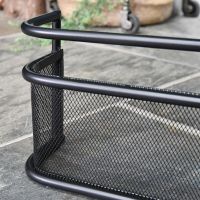 Low Fireside Fender Guard Finished in Black