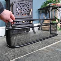 Black Low Fireside Fender Guard to Scale