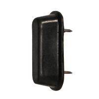 Black Oblong Nylon Nail-In Buffers Black Oblong Nylon Nail-In Buffers