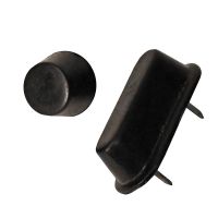 Close-up of the Round and Oblong Nylon Nail-In Buffers Close-up of the Round and Oblong Nylon Nail-In Buffers