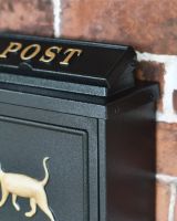 Side Of The Tabby Times Wall Mounted Post Box 