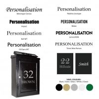 Fonts Available For Personalisation 